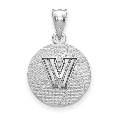 Image of Sterling Silver LogoArt Villanova University Basketball Pendant