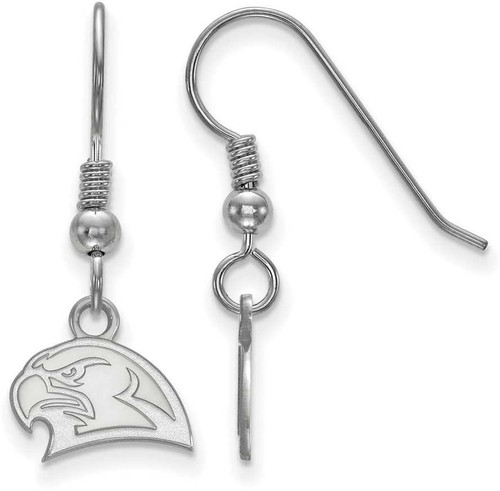 Image of Sterling Silver Miami University X-Small Dangle Earrings by LogoArt (SS025MU)