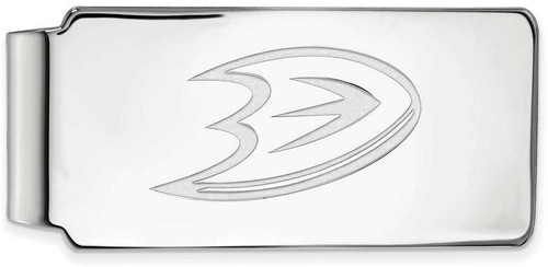 Image of Sterling Silver NHL Anaheim Ducks Money Clip by LogoArt
