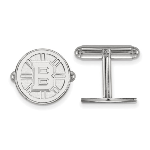 Sterling Silver NHL Boston Bruins Cuff Links by LogoArt