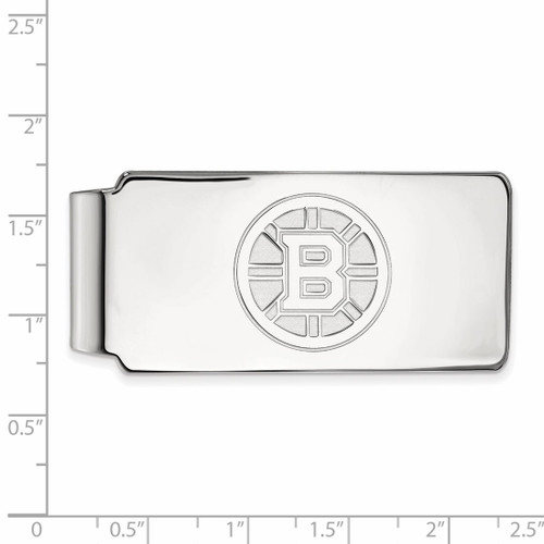 Sterling Silver NHL Boston Bruins Money Clip by LogoArt