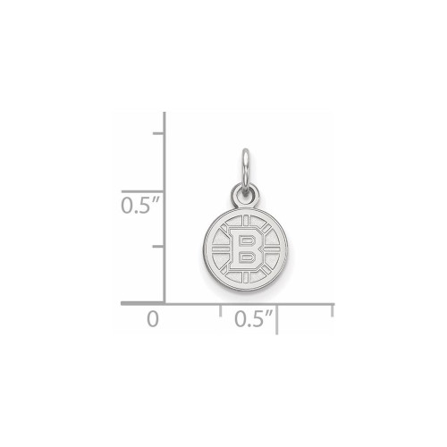Image of Sterling Silver NHL Boston Bruins X-Small Pendant by LogoArt