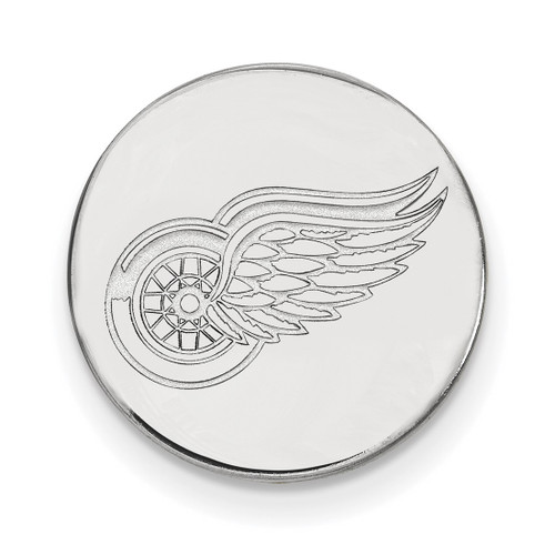 Sterling Silver NHL Detroit Red Wings Lapel Pin by LogoArt