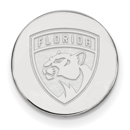 Sterling Silver NHL Florida Panthers Lapel Pin by LogoArt