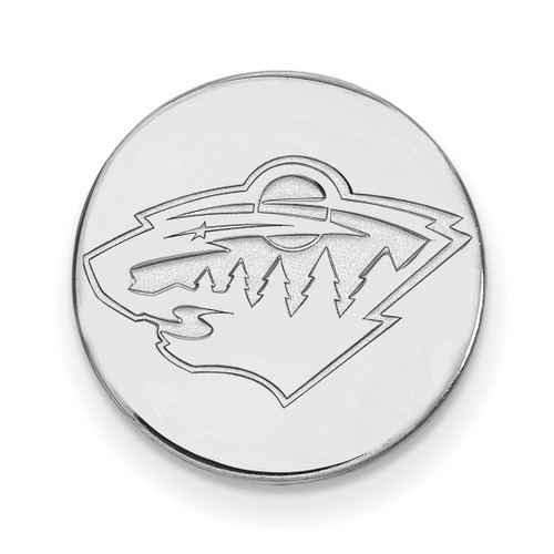 Sterling Silver NHL Minnesota Wild Lapel Pin by LogoArt