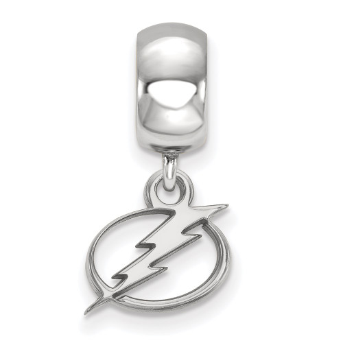Sterling Silver NHL Tampa Bay Lightning X-Small Dangle Bead Charm by LogoArt