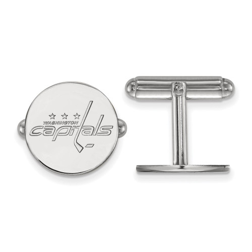 Sterling Silver NHL Washington Capitals Cuff Links by LogoArt