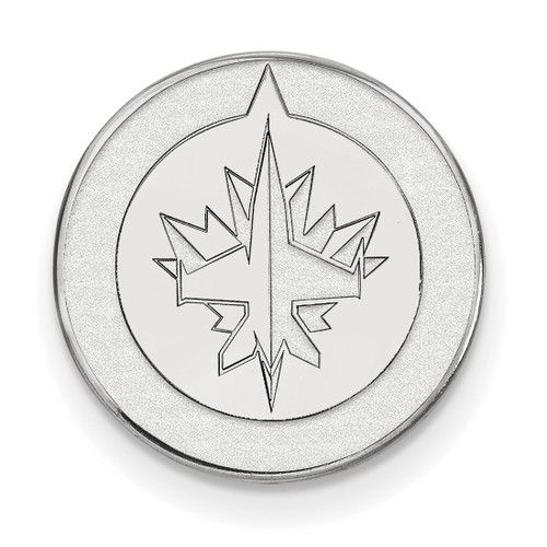 Sterling Silver NHL Winnipeg Jets Lapel Pin by LogoArt