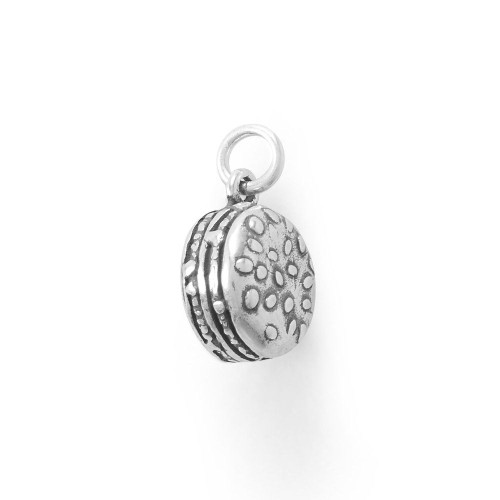 Image of Sterling Silver Oh Yum! Hamburger Charm