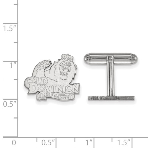 Sterling Silver Old Dominion University Cuff Links by LogoArt