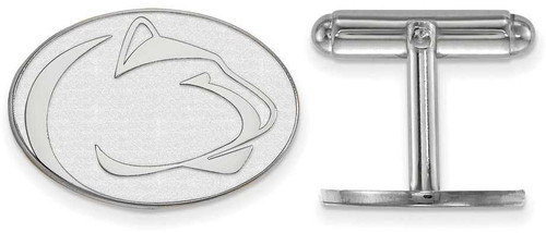 Image of Sterling Silver Penn State University Cuff Links by LogoArt