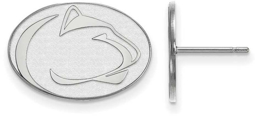Image of Sterling Silver Penn State University Small Post Earrings by LogoArt