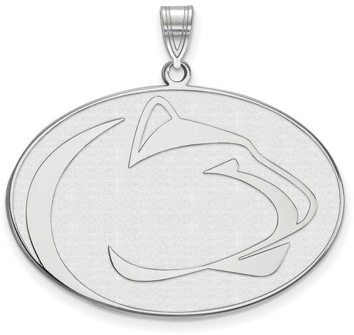 Image of Sterling Silver Penn State University XL Pendant by LogoArt