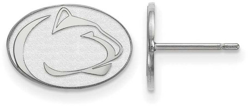 Image of Sterling Silver Penn State University X-Small Post Earrings by LogoArt