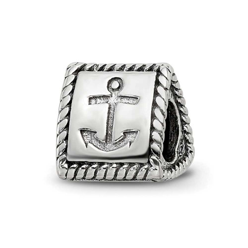 Image of Sterling Silver Reflections Anchor, Cross, Heart Trilogy Bead