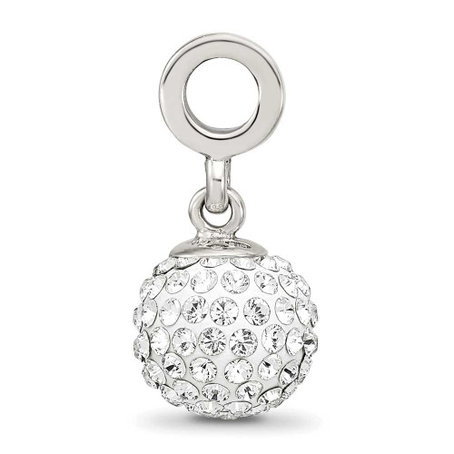 Image of Sterling Silver Reflections April Ball Dangle Bead