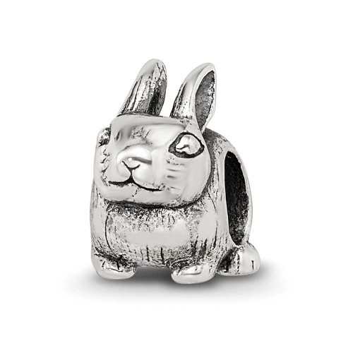 Image of Sterling Silver Reflections Bunny Bead