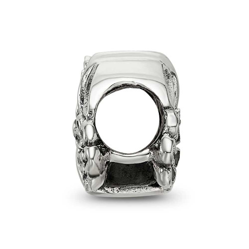 Image of Sterling Silver Reflections Flowers Bead