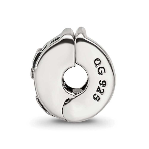 Image of Sterling Silver Reflections Shooting Stars Clip Bead
