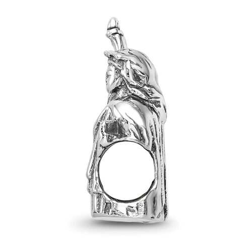 Image of Sterling Silver Reflections Statue of Liberty Bead