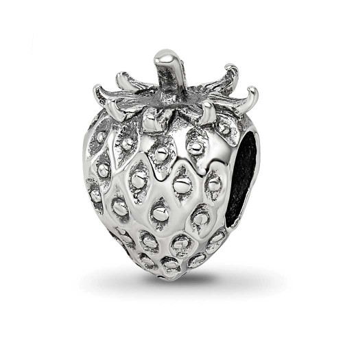 Image of Sterling Silver Reflections Strawberry Bead QRS1906