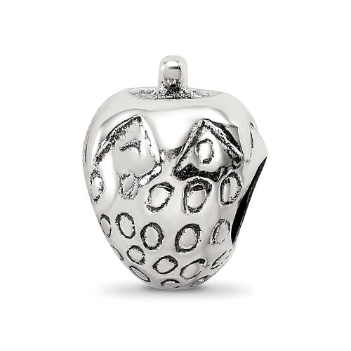Image of Sterling Silver Reflections Strawberry Bead QRS3805