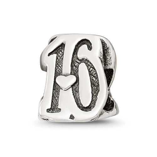 Image of Sterling silver Reflections Sweet 16 Bead