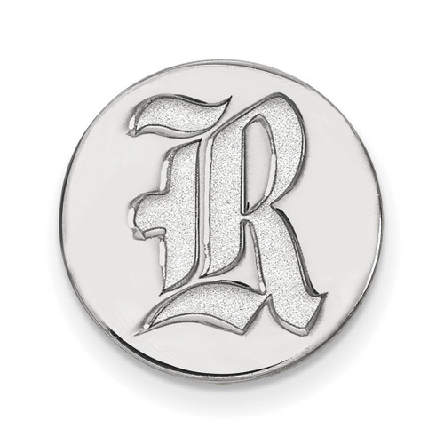Sterling Silver Rice University Lapel Pin by LogoArt