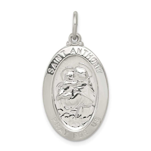 Image of Sterling Silver Saint Anthony Medal Charm