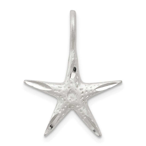 Image of Sterling Silver Starfish Pendant QC1656