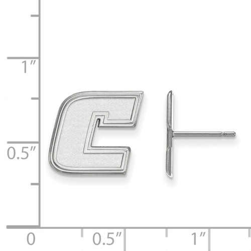 Sterling Silver The U of Tennessee at Chattanooga Small Post Earrings by LogoArt