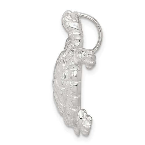 Image of Sterling Silver Turtle Pendant QC950