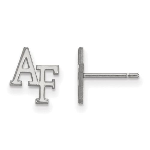 Sterling Silver United States Air Force Academy X-Small Post Earrings by LogoArt