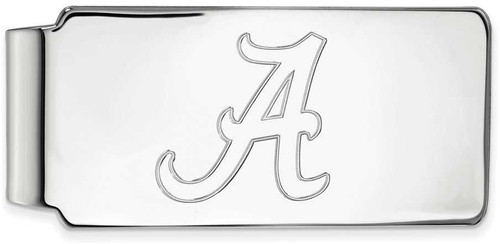 Image of Sterling Silver University of Alabama Money Clip by LogoArt