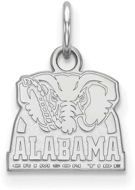 Image of Sterling Silver University of Alabama X-Small Pendant by LogoArt (SS060UAL)