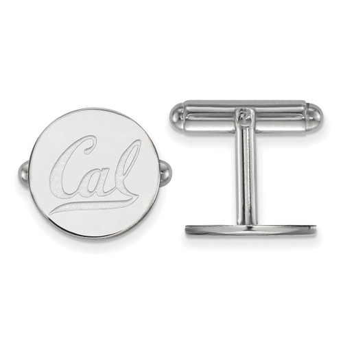Sterling Silver University of California Berkeley Cuff Links by LogoArt