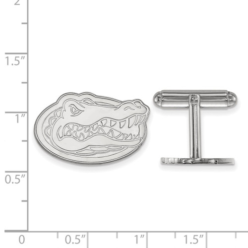Sterling Silver University of Florida Cuff Links by LogoArt (SS012UFL)
