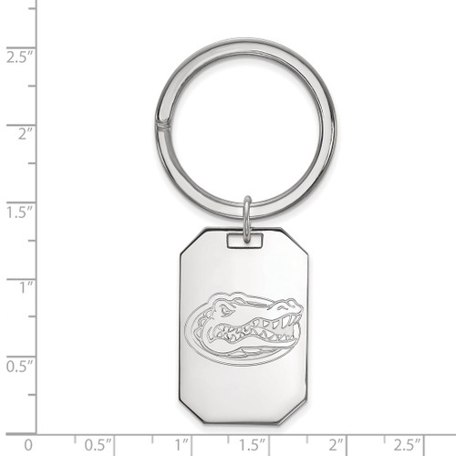 Sterling Silver University of Florida Key Chain by LogoArt