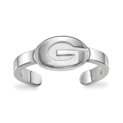 Image of Sterling Silver University of Georgia Toe Ring by LogoArt