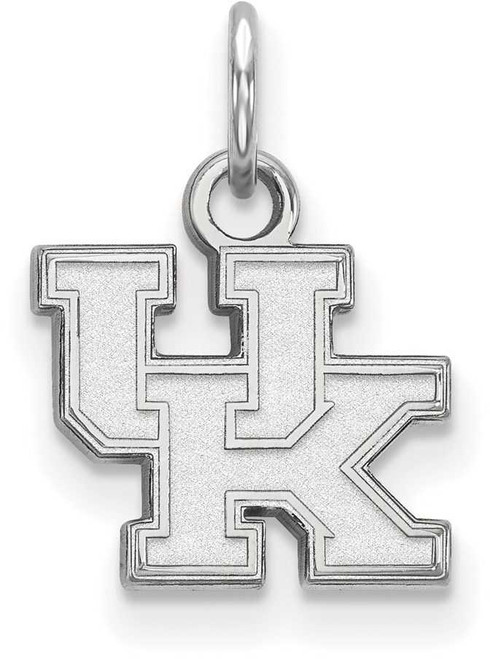 Image of Sterling Silver University of Kentucky X-Small Pendant by LogoArt (SS001UK)