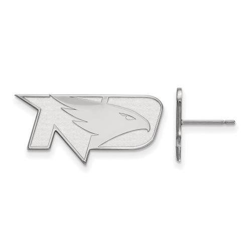 Sterling Silver University of North Dakota Small Post Earrings by LogoArt