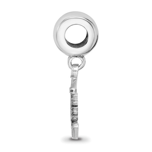 Sterling Silver University of South Carolina Small Dangle Bead LogoArt SS036USO
