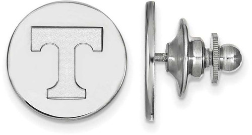 Image of Sterling Silver University of Tennessee Lapel Pin by LogoArt (SS011UTN)