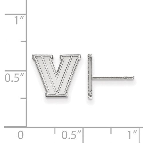 Sterling Silver Villanova University X-Small Post Earrings by LogoArt