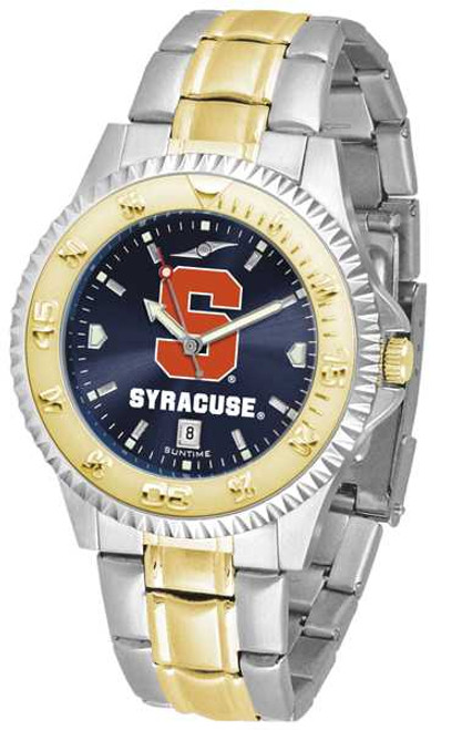 Image of Syracuse Orange Competitor Two Tone AnoChrome Mens Watch