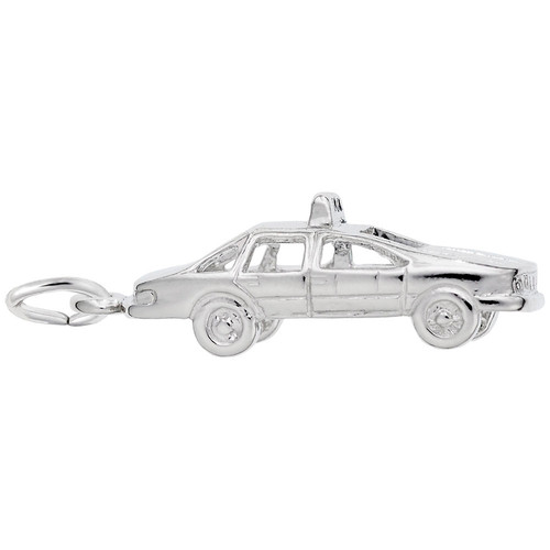 Image of Taxi Cab Charm (Choose Metal) by Rembrandt