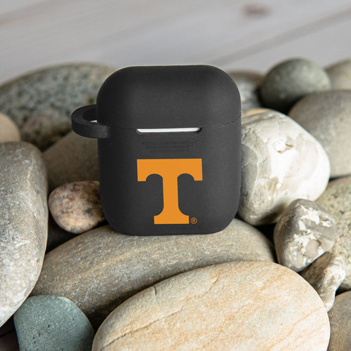 Tennessee Volunteers Silicone Case Cover Compatible with Apple AirPods Battery Case - Black C-APA2-125