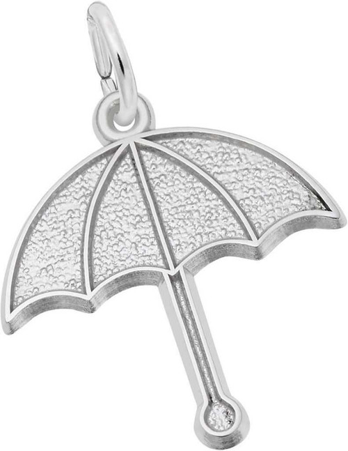 Image of Umbrella Charm (Choose Metal) by Rembrandt