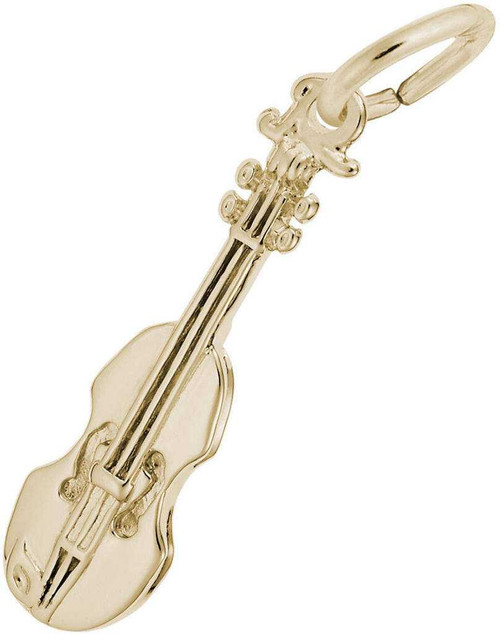 Image of Violin Charm (Choose Metal) by Rembrandt