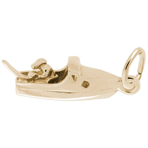Boat Style 698 Charm (Choose Metal) by Rembrandt
